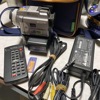 動作品　SONY miniDV HANDYCAM DCR-PC120 ⑤ SONY Handycam DCR-PC120 Mini Digital Video Camcorder 10x Optical