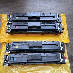 HP LaserJet OEM Starter Toner Cartridge 210 Black Yellow Cyan Magenta Cores Set