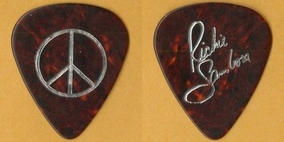 87年来日公演 Bon Jovi 　Richie Sambora ギターピック Bon Jovi 1992 Keep The Faith concert tour Richie Sambora signature