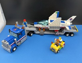(RETIRED) Lego City 60079 TRAINING JET TRANSPORTER  Complete As Seen in Photos💙