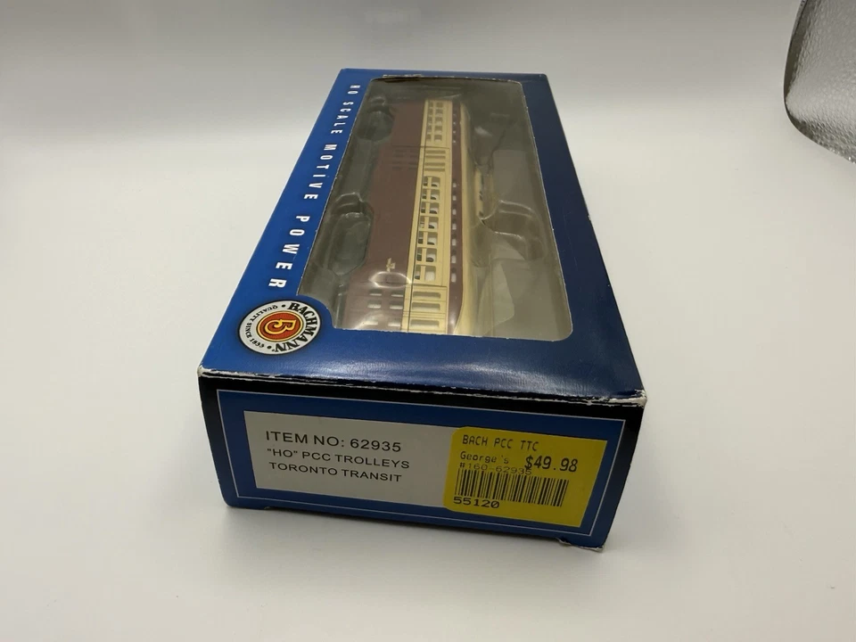Bachmann HO PCC Streetcar Toronto Transit TTC 62935 – Displayed Only w/ Box - Image 4 of 4