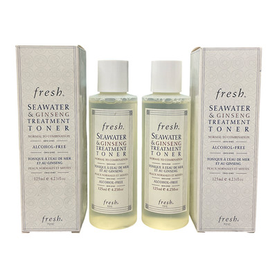 2PC FRESH Seawater & Ginseng Treatment Toner Normal To Combination 125ml