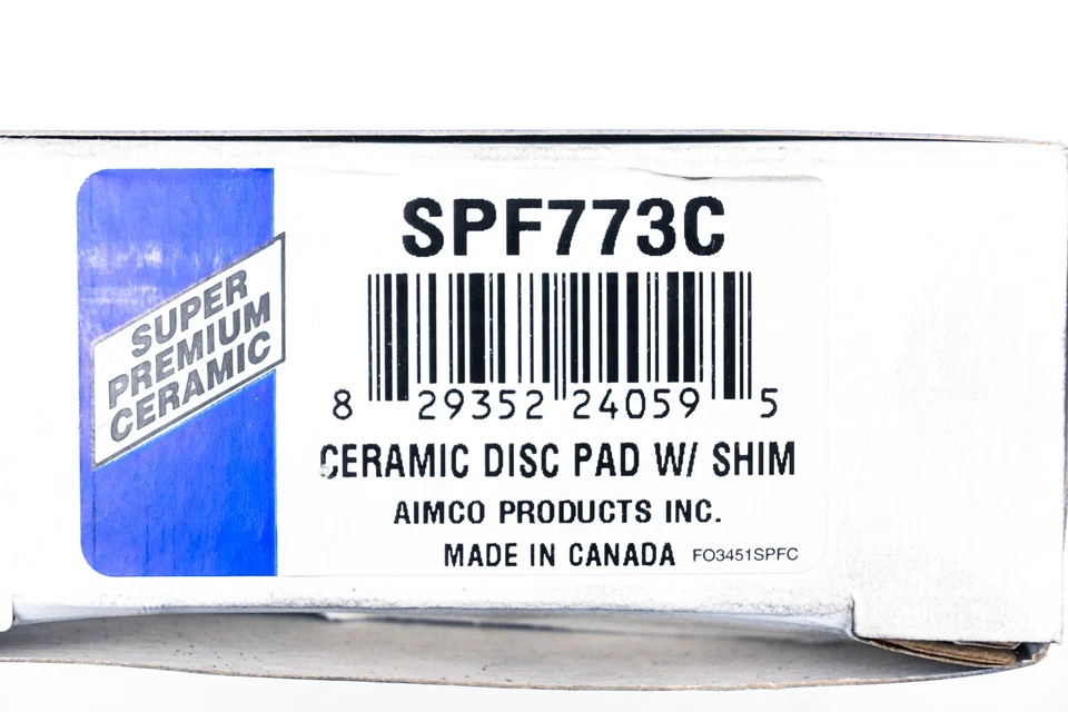 Aimco SPF773C Ceramic Disc Brake Pad Kit NOS - Image 3 of 3