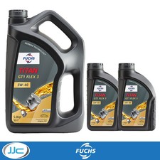 7 Litre Fuchs Titan GT1 Flex 3 Fully Synthetic 5W40 Engine Oil 8.13 per litre