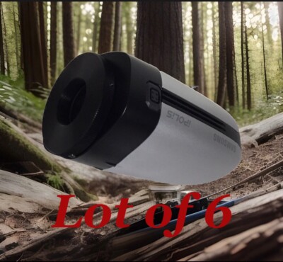 Lot 6 Samsung SNB-7001N Security IP Network Color Cameras 3MP Full HD 1080p NEW!