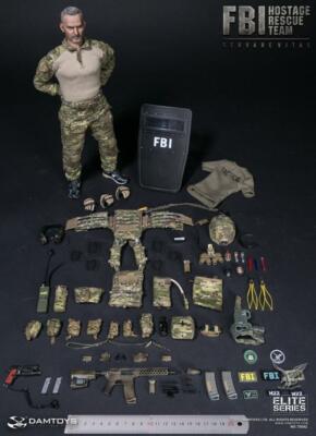 1/6 DAMTOYS DAM 78042 FBI Hostage Rescue Team Agent Action Figure
