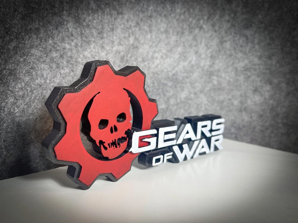Figura de Acción Gears of War Nerd Geek Edición Colección Regalo Fan Art Gamer Foto 2 de 3