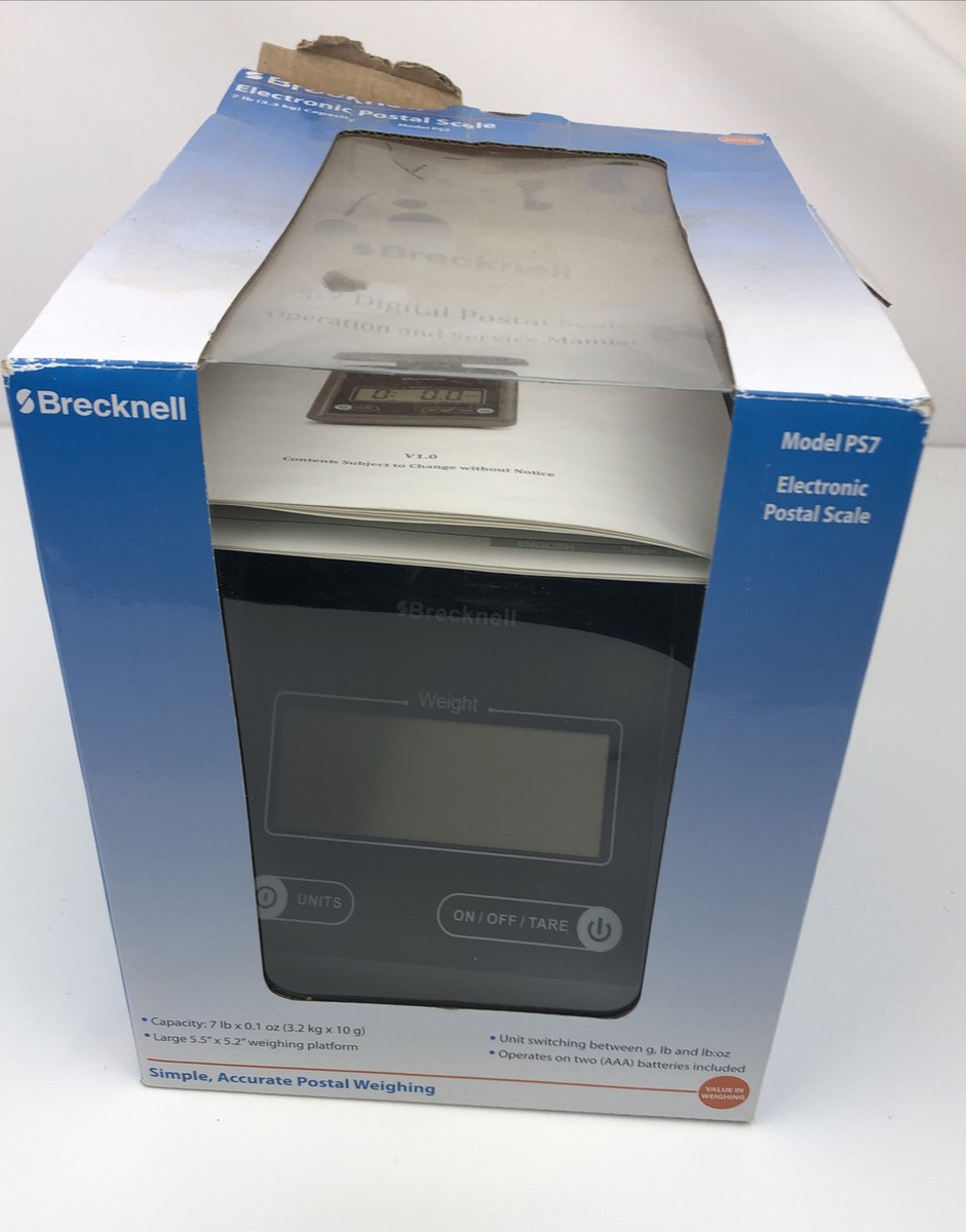 Electronic Postal Scale, 7 lb Capacity, 5.5 x 5.2 Platform, Gray Electronic Postal Scale, 7 lb Capacity, 5.5 x 5.2 Platform, Gray