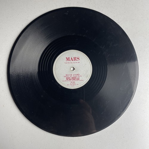 10" 78 RPM-Woody Herman-Beau Jazz/Moten Stomp/Mars M-900 - Picture 2 of 4