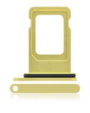 Replacement Dual Sim Card Tray Compatible For iPhone 11 Yellow 