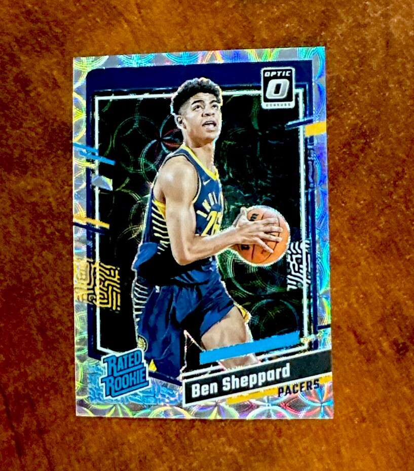 2023-24 Donruss Optic Ben Sheppard Rookie RC #221 Premium Box Set /249 PWE Qty