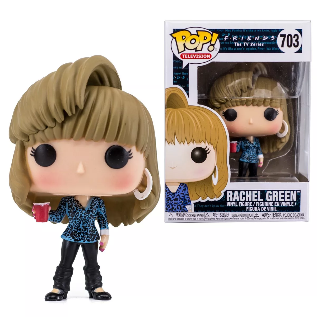 Friends 80's Hair Rachel Green Funko Pop #703 Television TV Series