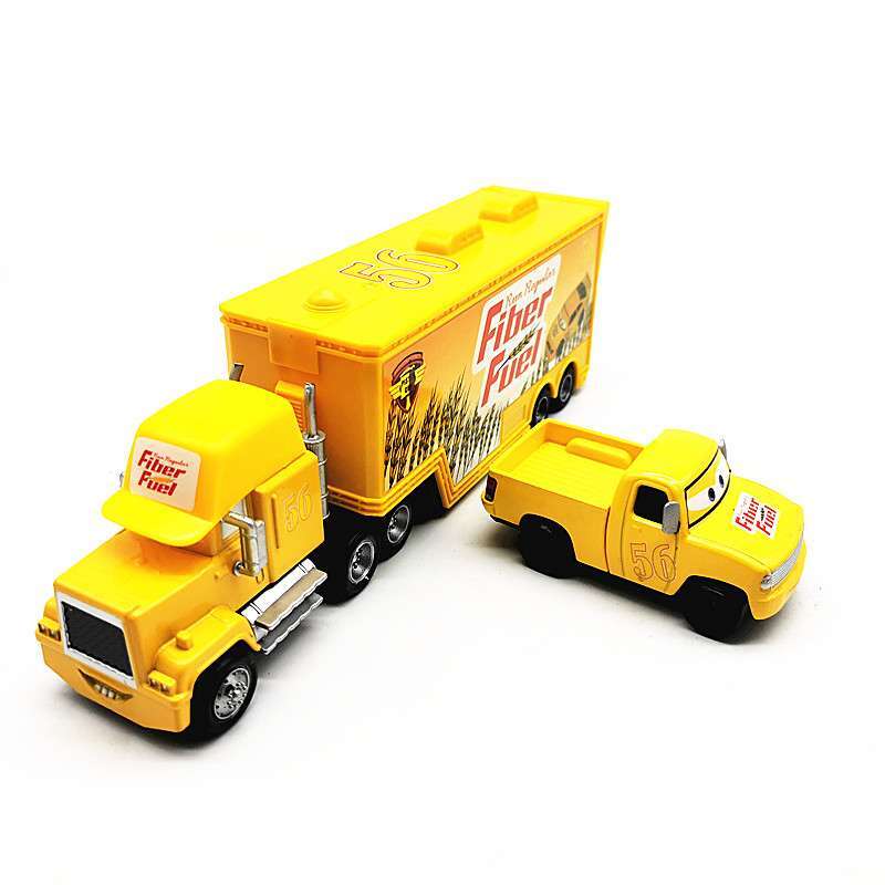 Pixar Cars Model Car NO.56 Fiber Fuel Truck&Pickup&Car 3 Pack
