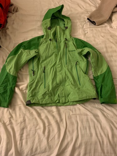 Womens XS Patagonia Piolet Jacket Grn 