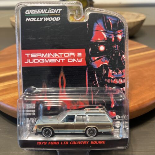 Ford LTD 1979 Greenlight Hollywood Terminator 2 Judgement Day 1/64 diecast - Imagen 1 de 11