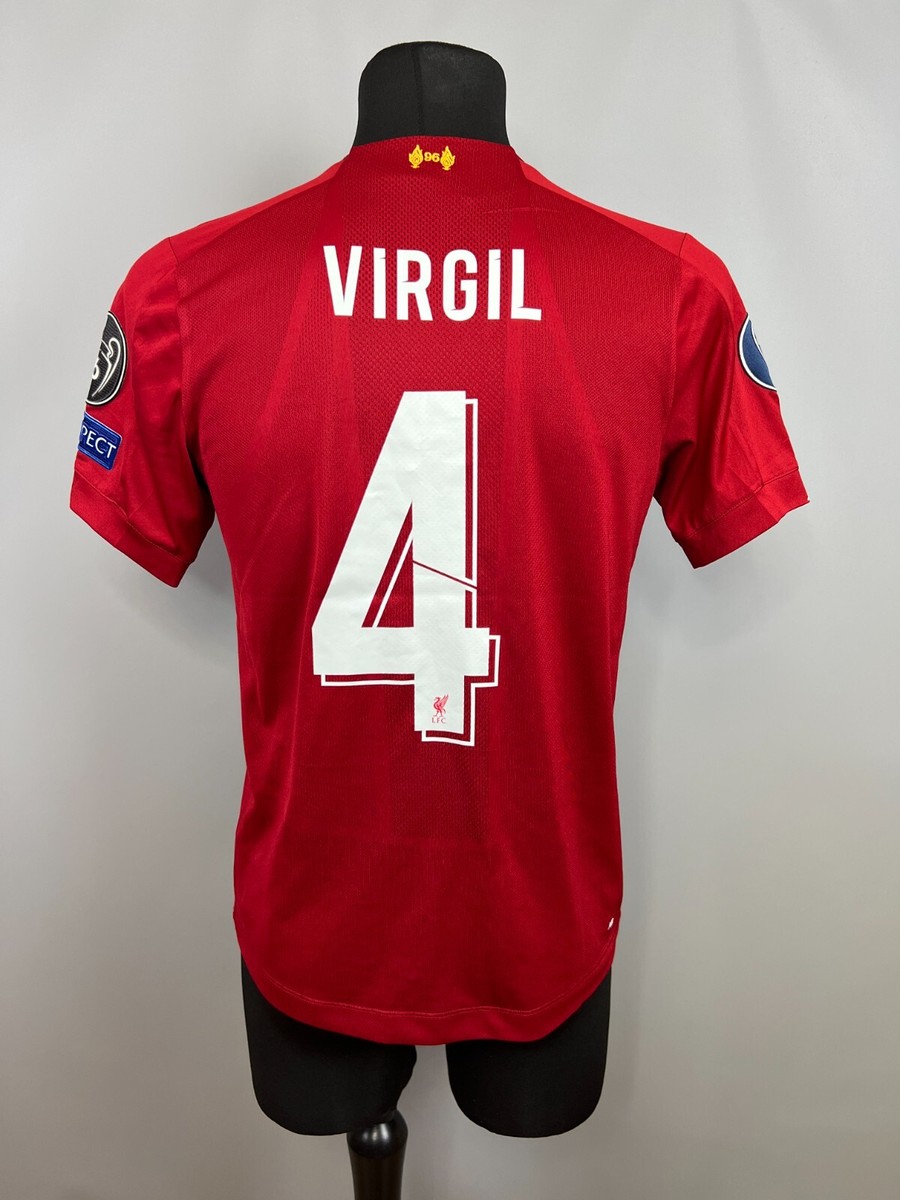 LIVERPOOL 2019 2020 VIRGIL HOME SHIRT FOOTBALL SOCCER JERSEY NEW