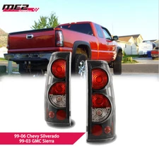 For 1999-2006 Chevy Silverado 1500 2500 3500 Tail Lights Rear Assembly Lamp Pair