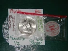 GEM BU UNCIRCULATED [UNC] MS 1961-D SILVER FRANKLIN HALF DOLLAR BRILLIANT LUSTER