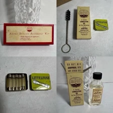 AMPRO Stylist Projector Accessory Kit: 1 Bottle Amproil, 5 Fuses, 1 Brush w/Box