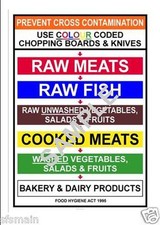 HEALTH AND SAFETY COSHH A4 LAMINATED BUSINESS SIGNS WORK SHOP OFFICE FACTORY 