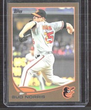 Bud Norris 2013 Topps Update Gold Baltimore Orioles #US275 /2013