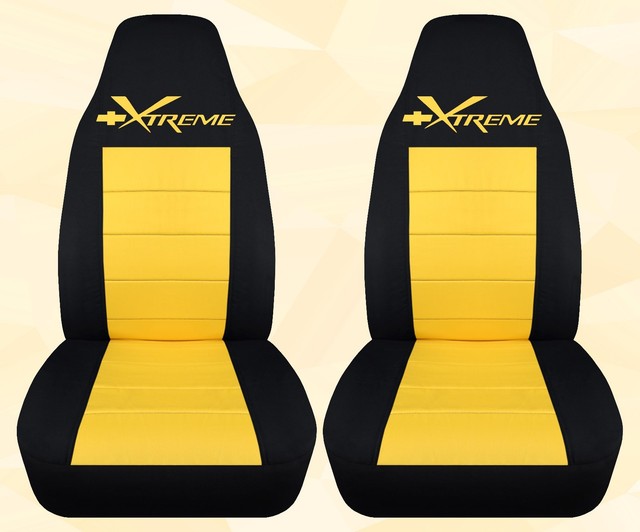 Designcovers Fits Chevrolet CamaroXtreme Highback front+rear car seat