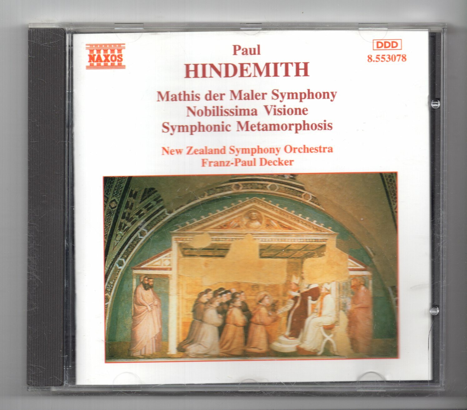 (KH507) NZ Symphony Orchestra: Paul Hindemith, Mathis Der Maler Symphony 1994 CD