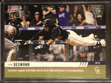 2019 Topps Now #377 Ian Desmond Colorado Rockies