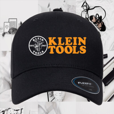 Klein Tools Est. 1857 Black Hat Baseball Cap Size S/M & L/XL