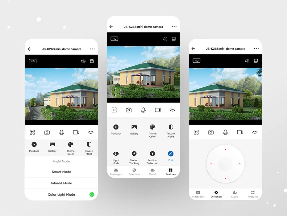 KERUI WiFi 5MP Wireless IP Camera Tuya Smart Home Security Auto Tracking Outdoor - Image 3 of 4