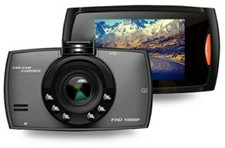 TELECAMERA PER AUTO HD DVR CAR VIDEO CAMERA VISIONE NOTTURNA LCD 2,4'' 6 LED