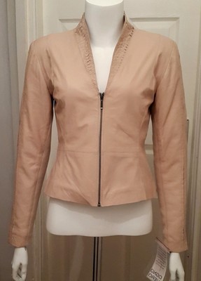 cigno nero black leather jacket