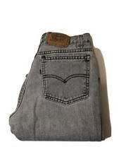 Vtg Rare 80s Levi s Student Jeans 29x32 Waist 28 Gray Tab Double Horse Hole 4A