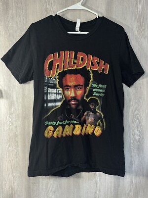 Childish Gambino This Is America Tour Merch “We Just Wanna Party