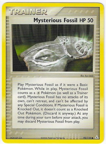 POKEMON MYSTERIOUS FOSSIL 79/92 EX LEGEND MAKER COMMON NEAR MINT