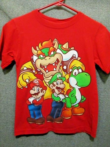 super mario shirts for boys