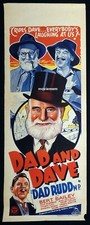 DAD RUDD M.P Original Long Daybill Movie Poster DAD AND DAVE Ken G. Hall 1940