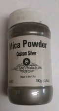 Mica Powder Custom Silver Sepp Leaf Products MN001 100g 3.5 oz