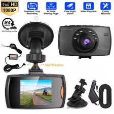1080P Car Dash Cam Driving Camera Night Vision Loop Recording 24H Parking Mode