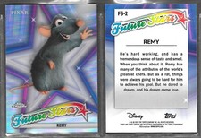 Topps Chrome Disney 2024 #FS-2 Remy Ratatouille Future Stars Refractor Card