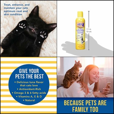 shed-x dermaplex liquid daily supplement for cats – 100%