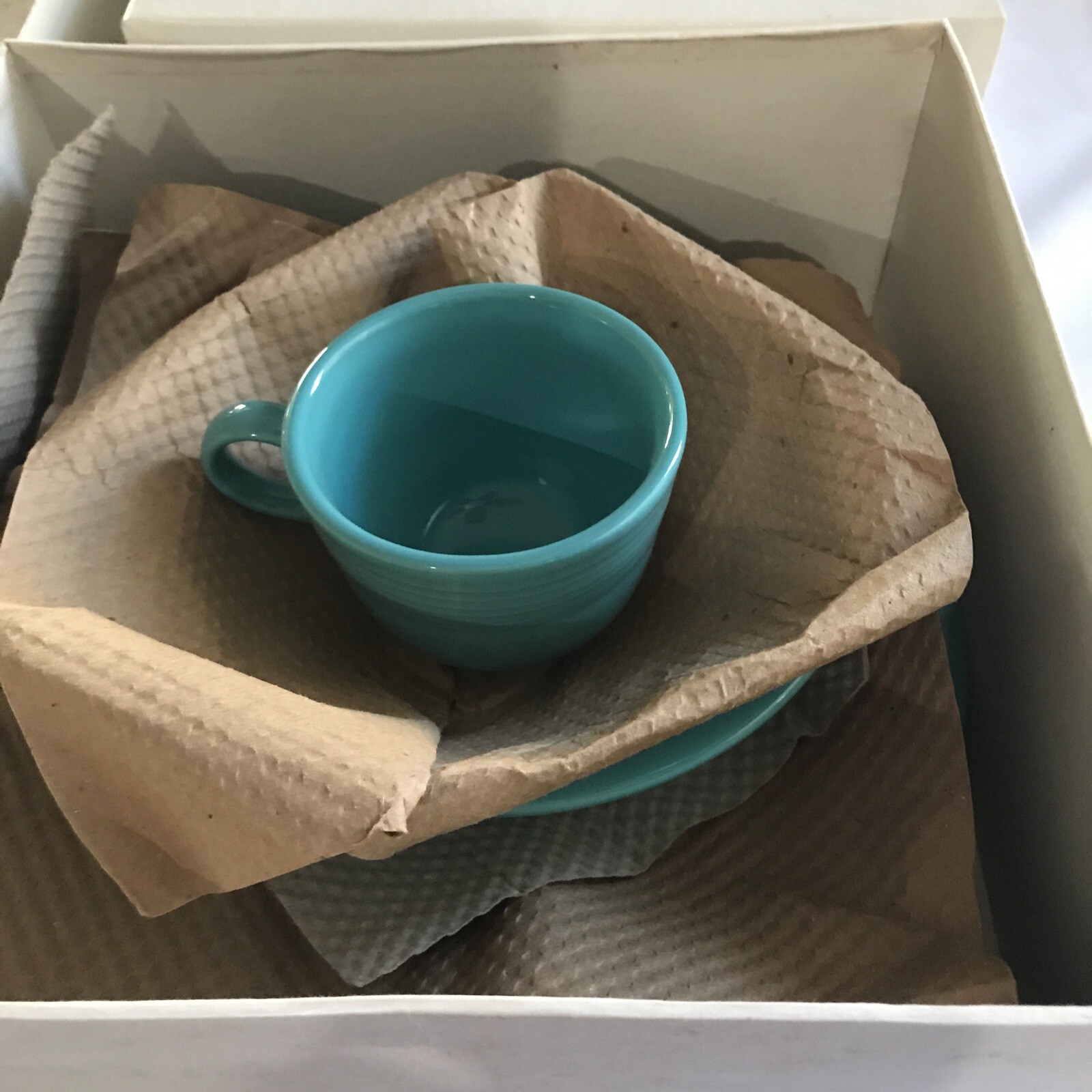 Fiesta&reg; Turquoise 5 Piece Place Setting Fiestaware New 2 Sets Available Vintage