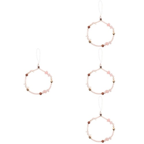 Set of 4 Handyriemen Fräulein Handyanhänger Perlenbesetztes Telefon-Umhängeband - Zdjęcie 10 z 12