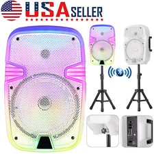 Portable Wireless TWS Bluetooth Speaker with 8'' Subwoofer for Outdoor Party