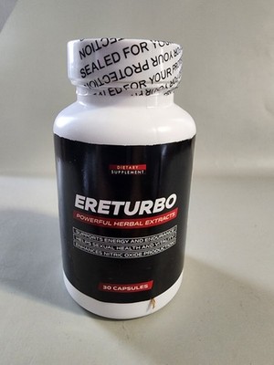 Ereturbo Male Pills Advanced Formula, Ere Turbo Supplement 30 Capsules