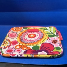 9" Vera Bradley Floral Neoprene Cushioned Tablet Ipad Holder Case Cover