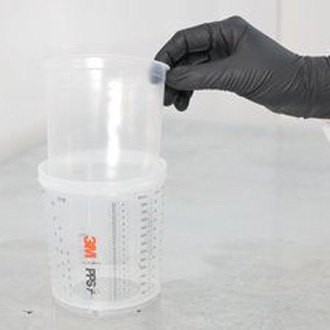 PPS Series 2.0 200 ml Mini Gravity Feed Spray Cup System Kit w 200 Grade Spray