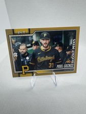 2026 Topps Series 1 Baseball Paul Skenes Gold Dugout Peeks #37/50 PIRATES SSP