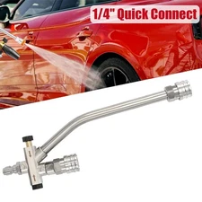 Foam Cannon Dual-Connector Pressure Washer Double Tip Attachment