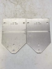 Cooper B-Line 9A-1026W/SS6 Alum Splice Plate *Box of (6) Sets* (New)